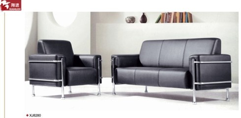 佛山翔进办公家具 厂家直销 办公家用办公沙发高档现代皮制沙发 图片_高清大图 