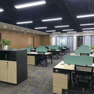 4人职员桌办公桌-员工办公工位价格-职员屏风桌厂家