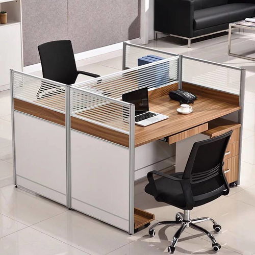 办公家具屏风办公桌椅组合职员办公桌4人位隔断公司卡座办公室电