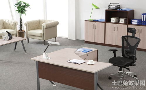 现代办公家具设计欣赏 板式风格打造高效办公空间